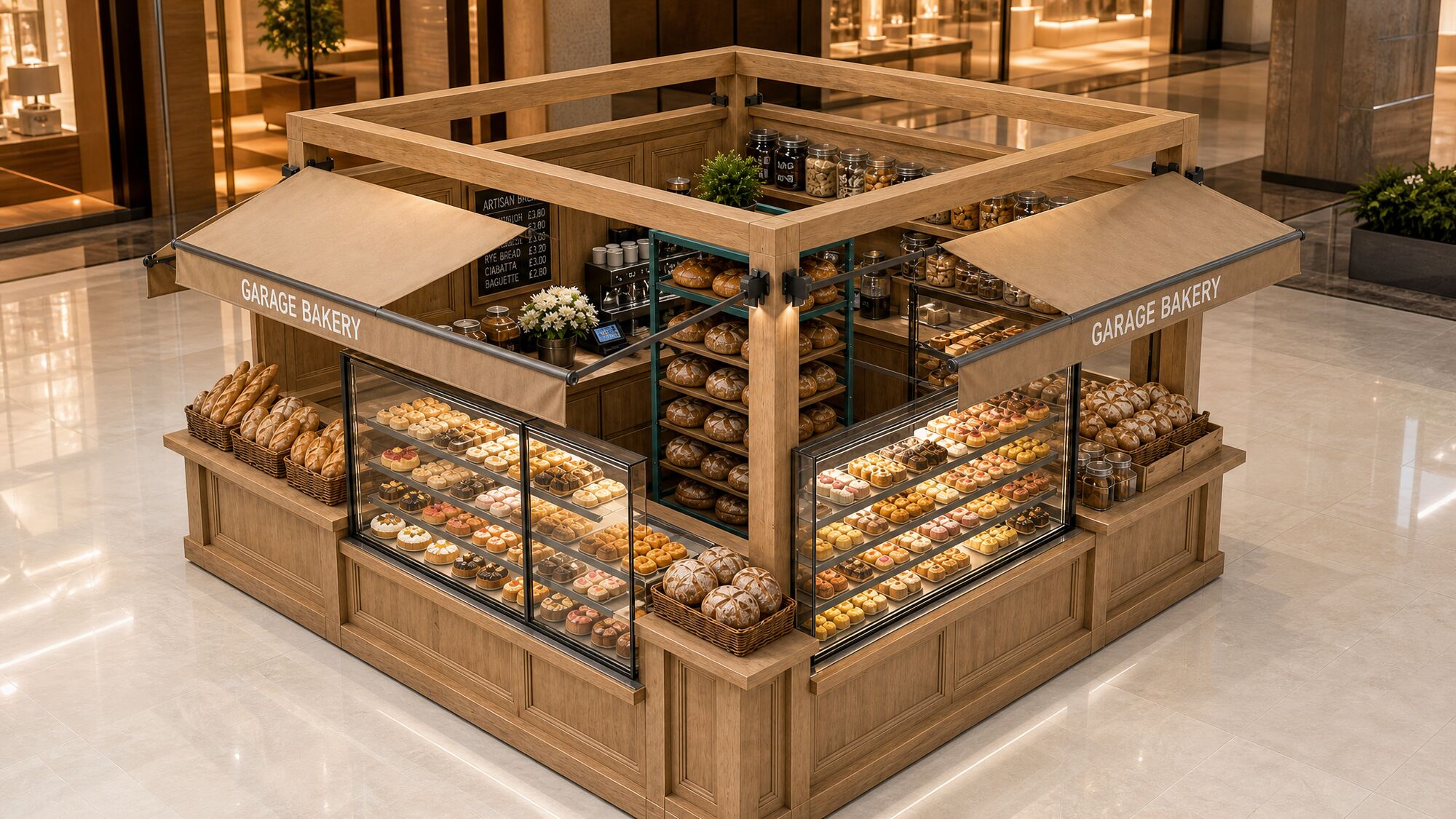 GARAGE BAKERY — Формат A (3 × 4 м)